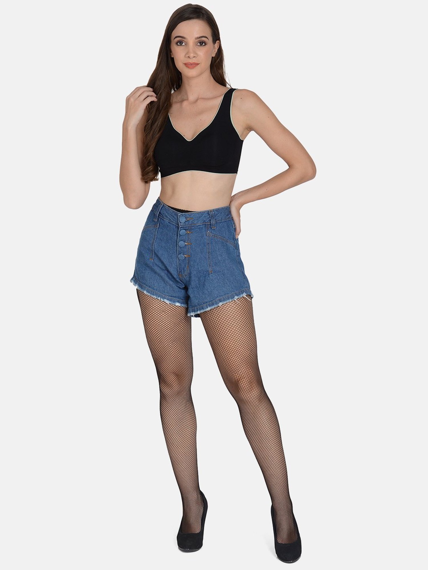 Da Intimo White Lace Stockings