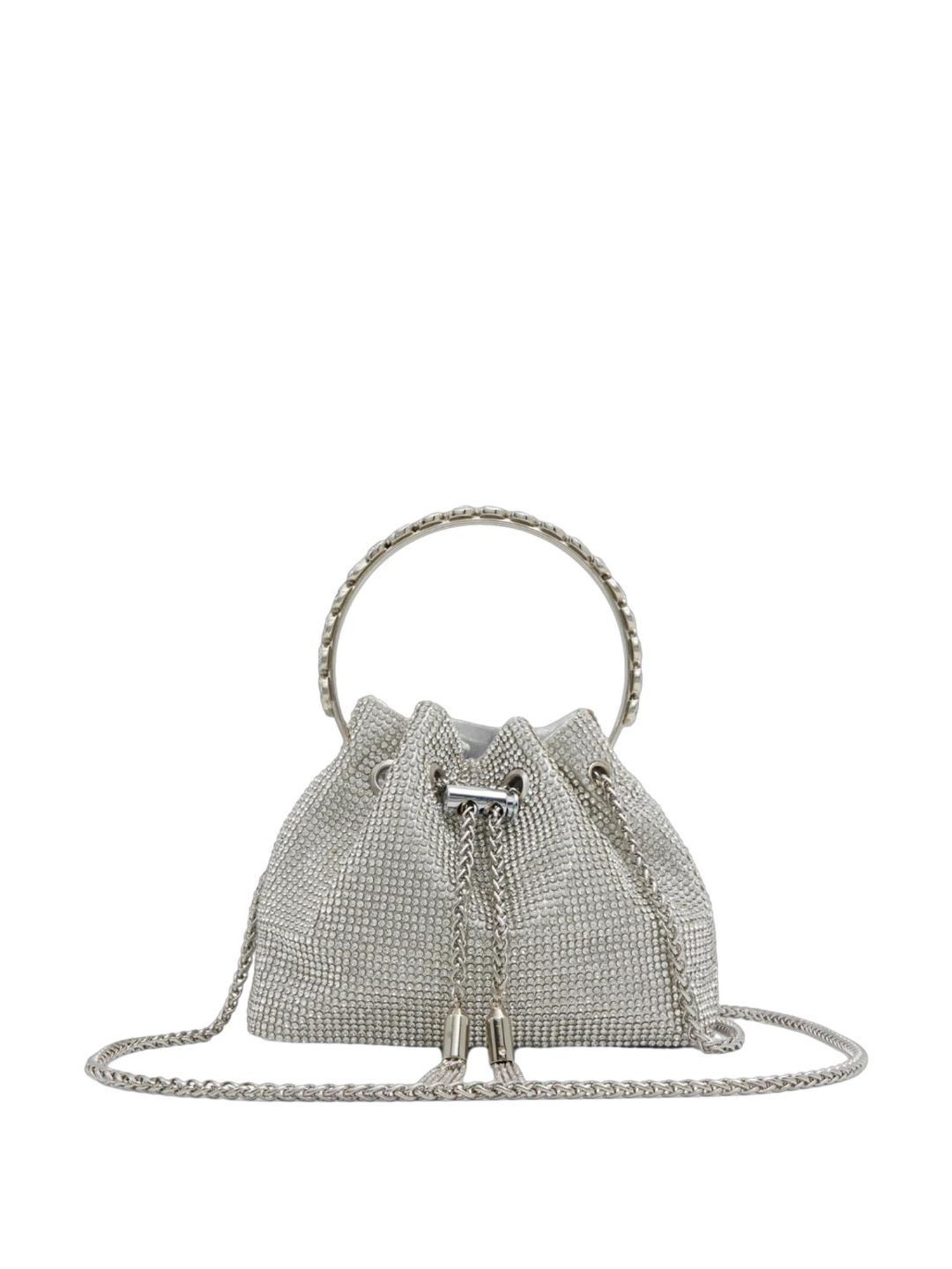 Call It Spring Silver Embellished Potli