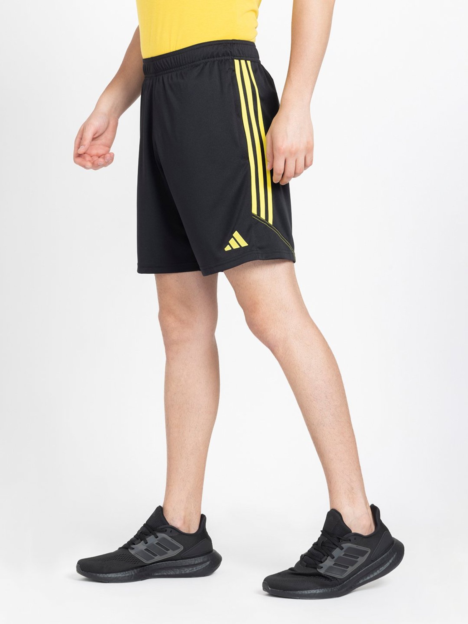 adidas Black Regular Fit Tiro 23 Club Sports Shorts