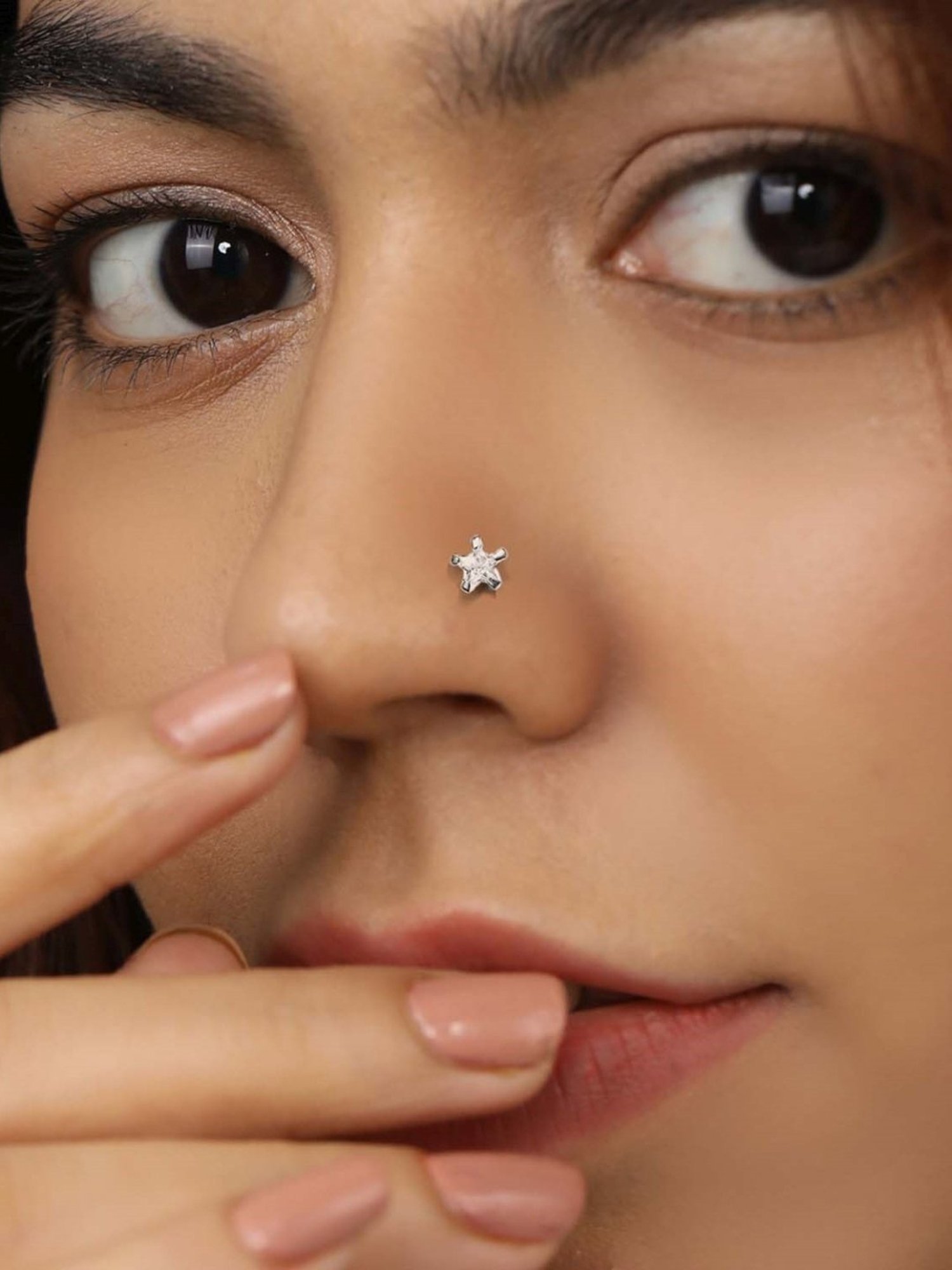 March by FableStreet 92.5 Sterling Silver Classic Nose Ring