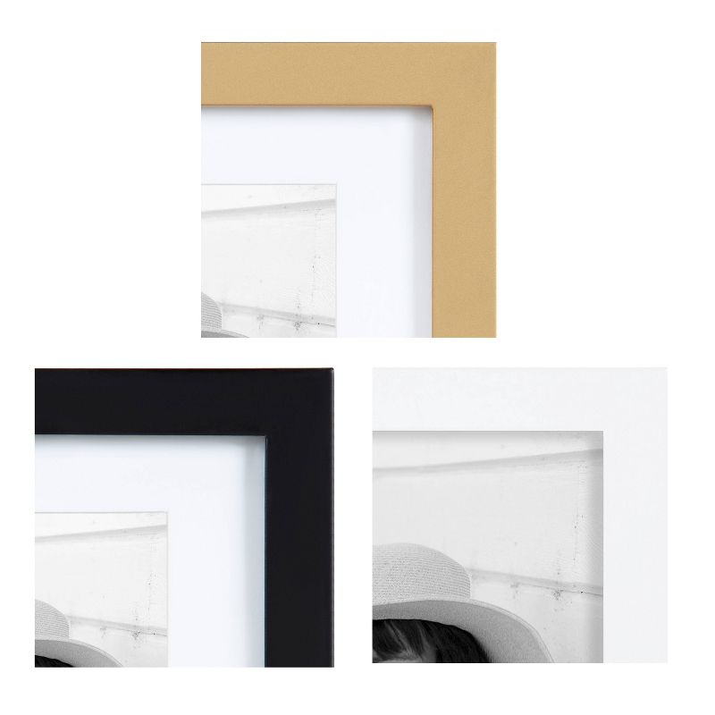 10pc Gallery Frame Box Set Multi - Kate & Laurel All Things Decor