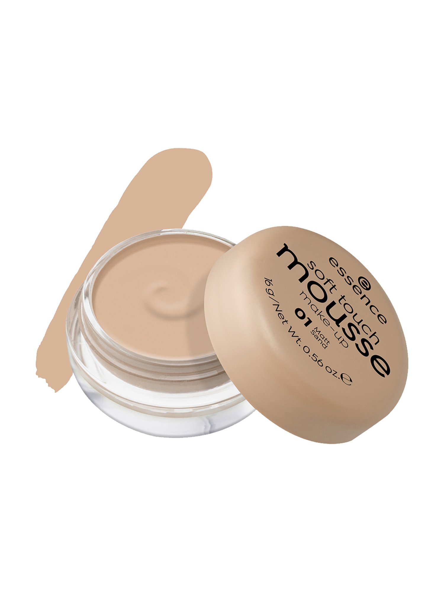 Essence Soft Touch Mousse Make-up 01 Matt Sand - 16 gm