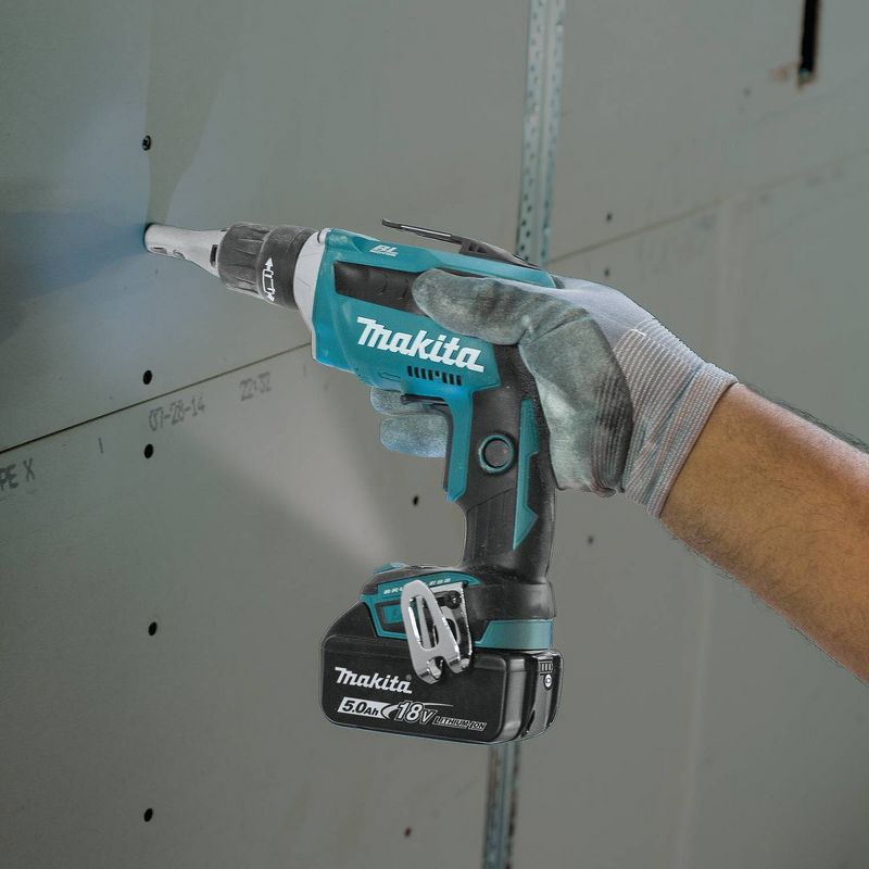 Makita XSF03T 18V LXT 5.0 Ah Lithium-Ion Brushless Cordless Drywall Screwdriver Kit