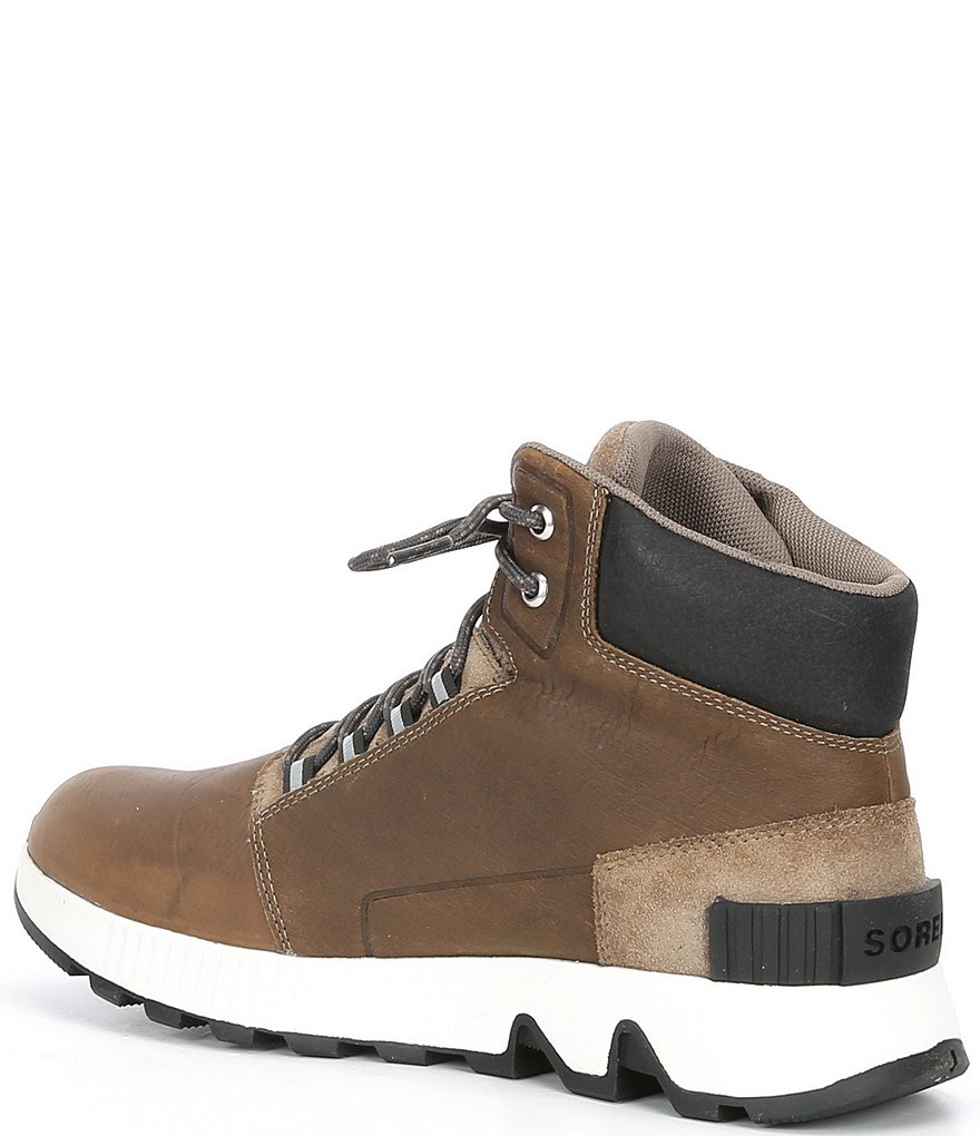 Sorel Men's Mac Hill Mid Leather Suede Lace-Up Waterproof Boots
