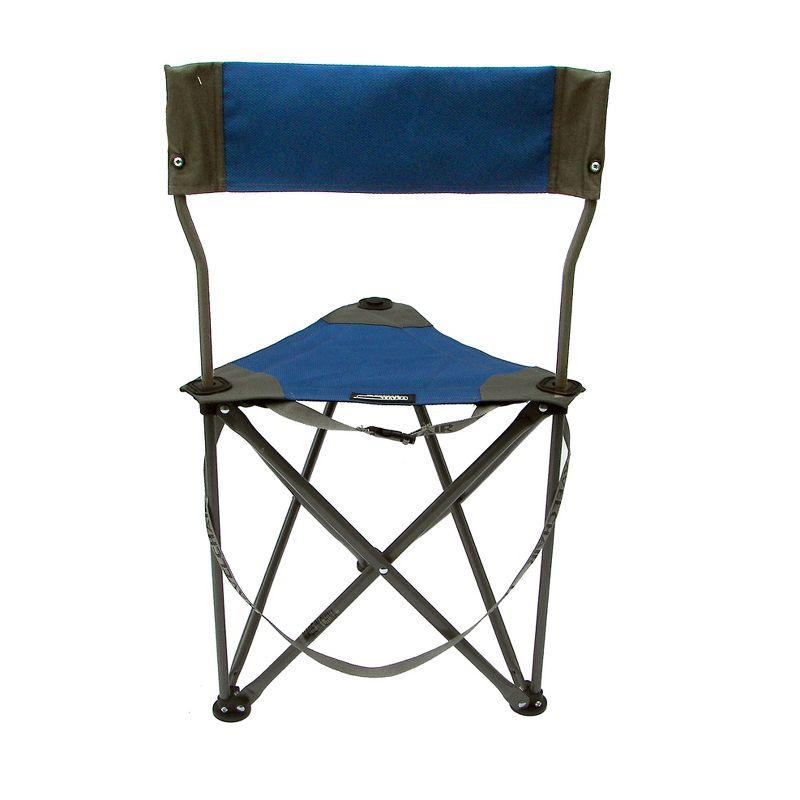 TravelChair Ultimate Slacker 2.0 Portable Outdoor Folding Stool Seat, Blue
