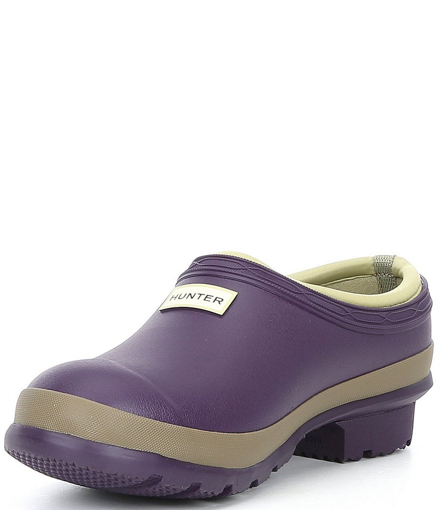 Hunter Garden Rubber Clogs