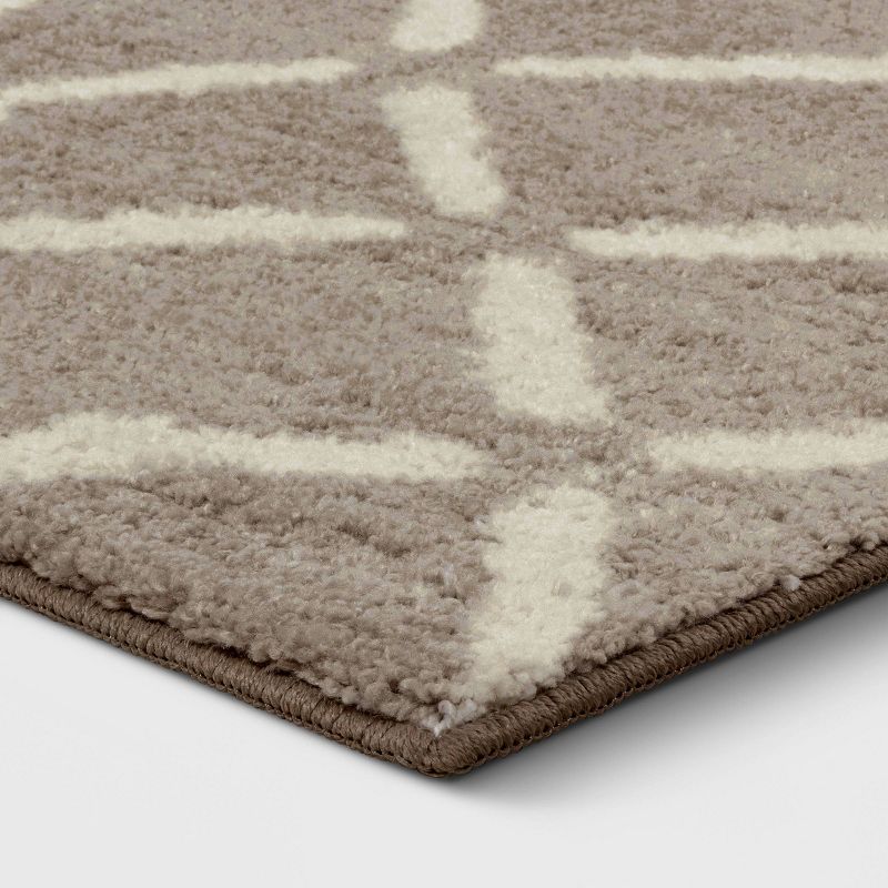7'x10' Willards Geo Diamond Rug Tan - Threshold™