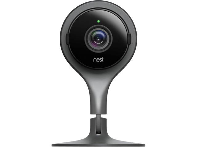 Google Nest Cam Indoor WiFi Security IP Camera - Black (NC1102EF)