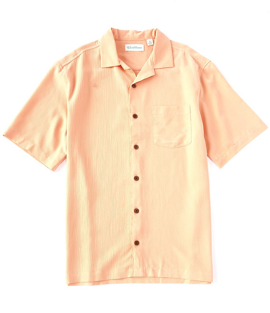Caribbean Short-Sleeve Woven Shirt