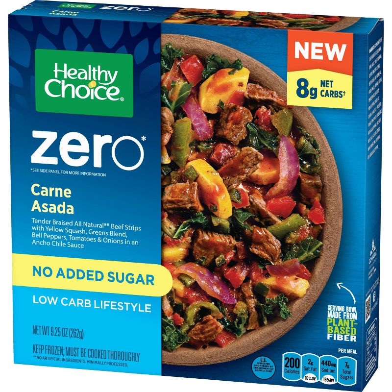 Healthy Choice Zero Added Sugar Beef Barbacoa - 9.25oz
