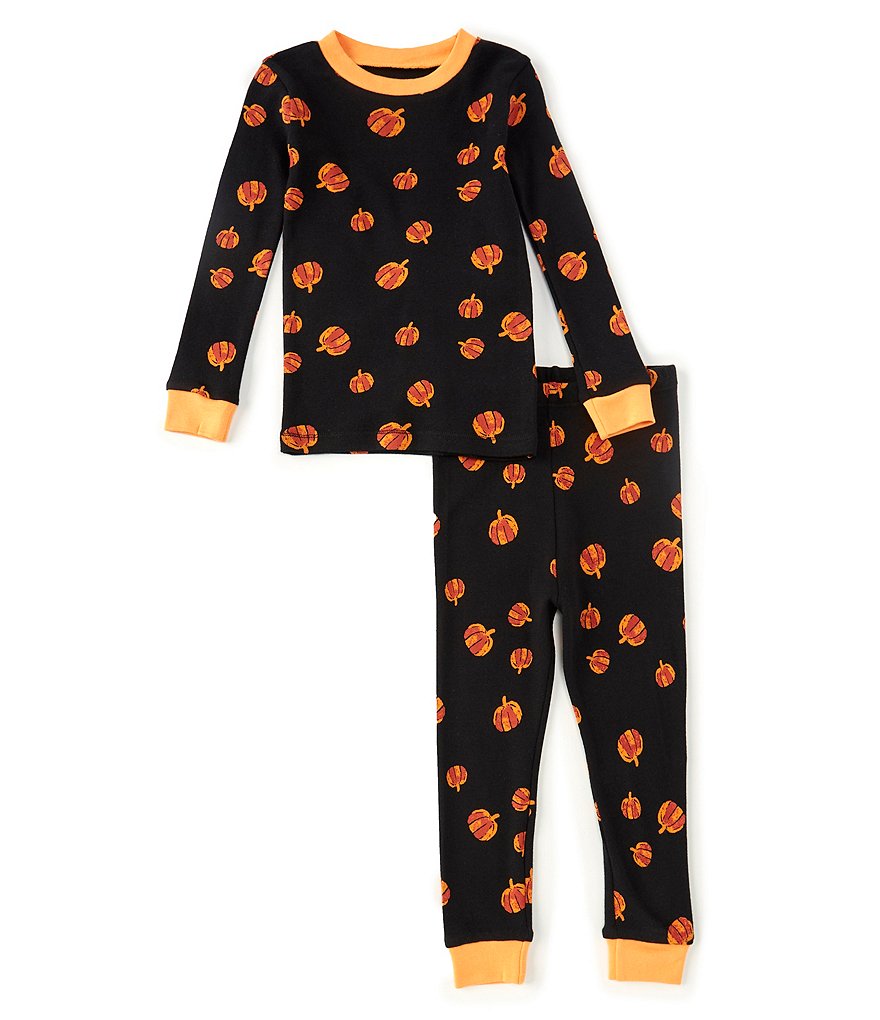 Burt's Bees Little Kids 2T-5T Pumpkin Spice 2-Piece Pajamas Set