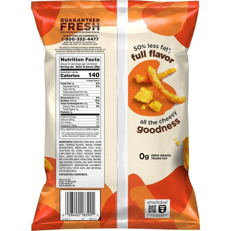 Cheetos Crunchy Cheese Flavored Snack- 7.625oz