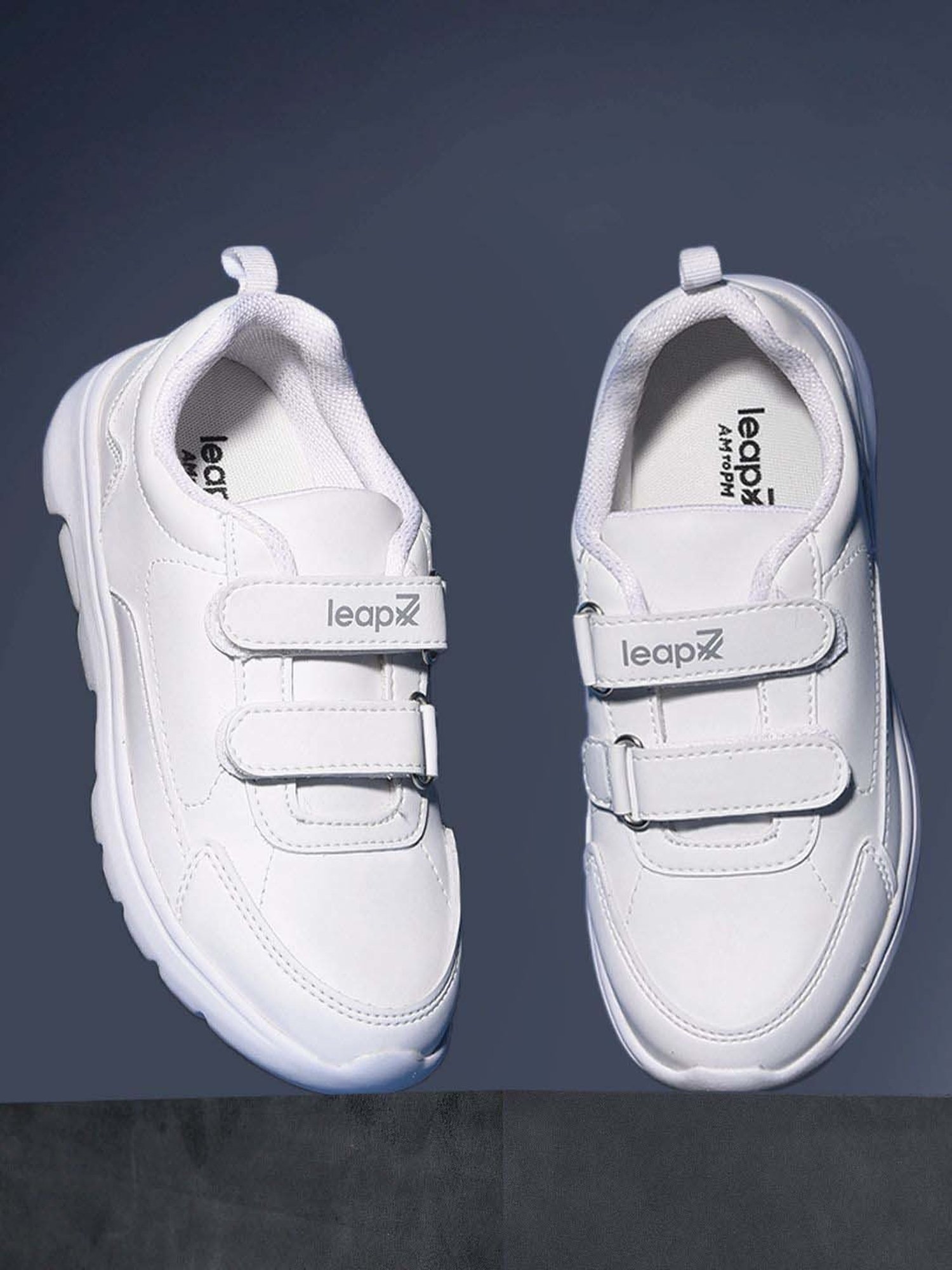 Liberty Boys White Casual Wear Uniform Shoes