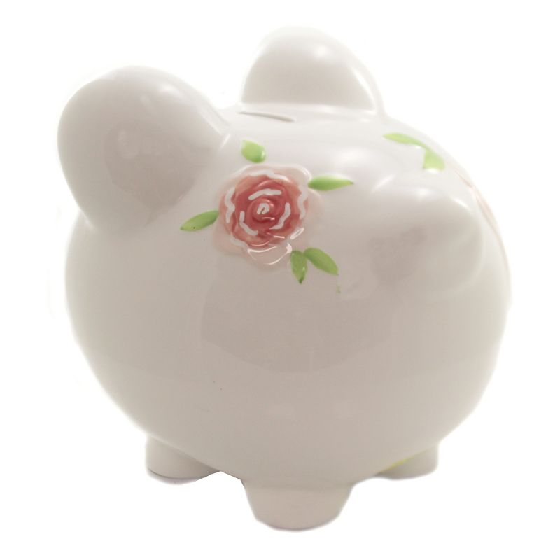 Bank 7.5" Gypsy Rose Bank Save Money Coins  -  Decorative Banks