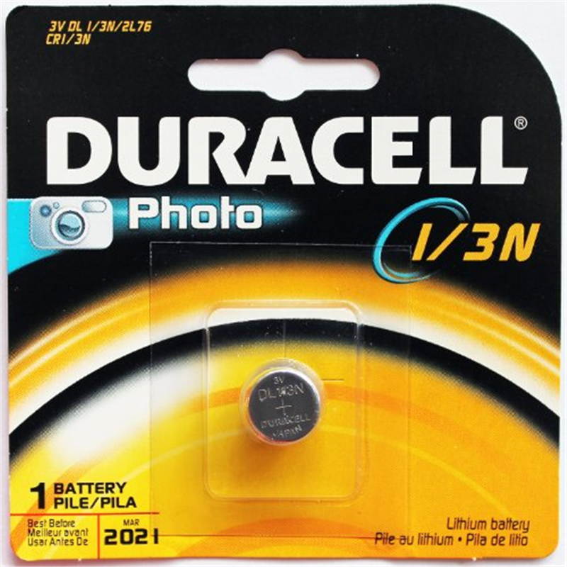 Duracell DL1/3N CR1/3N 2L76 5018LC K58L 3V Lithium Battery