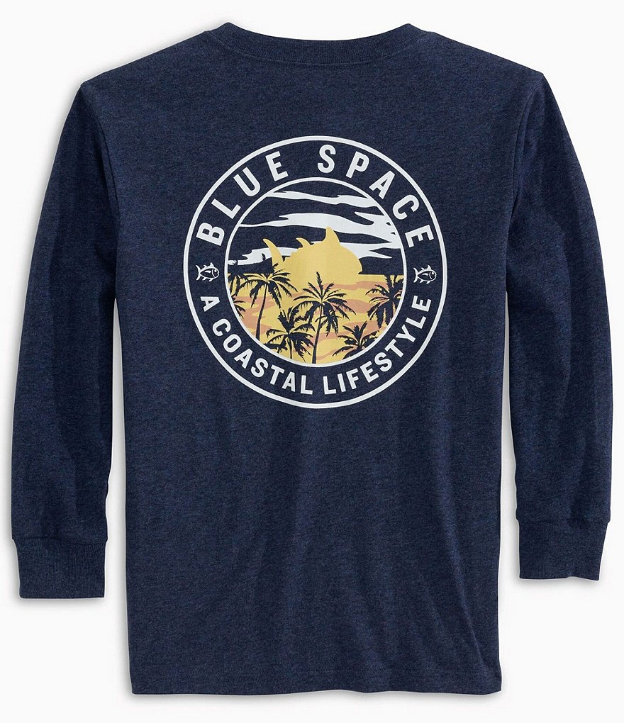 Southern Tide Little/Big Boys 4-20 Long-Sleeve Coastal Lifestyle Tee