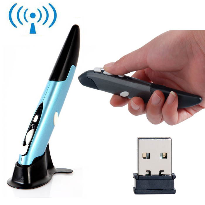 2.4GHz Optical Usb Wireless Pen Mouse for PC Laptop PPT Drawing Teaching Speech