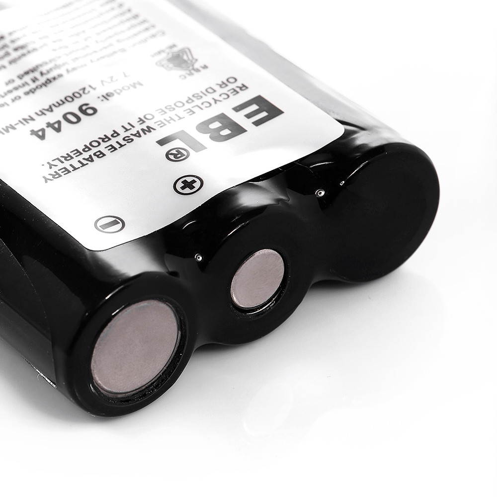 EBL 2 Pack 7.2V 1200mAh Motorola HNN9044 HNN9044A HNN9056 P50 P60 Two-Way Radio Batteries Replacement Battery