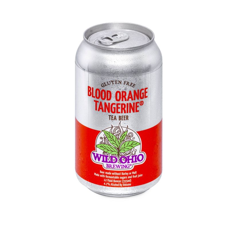 Wild Ohio Blood Orange Tangerine Tea Beer - 6pk/12 fl oz Cans