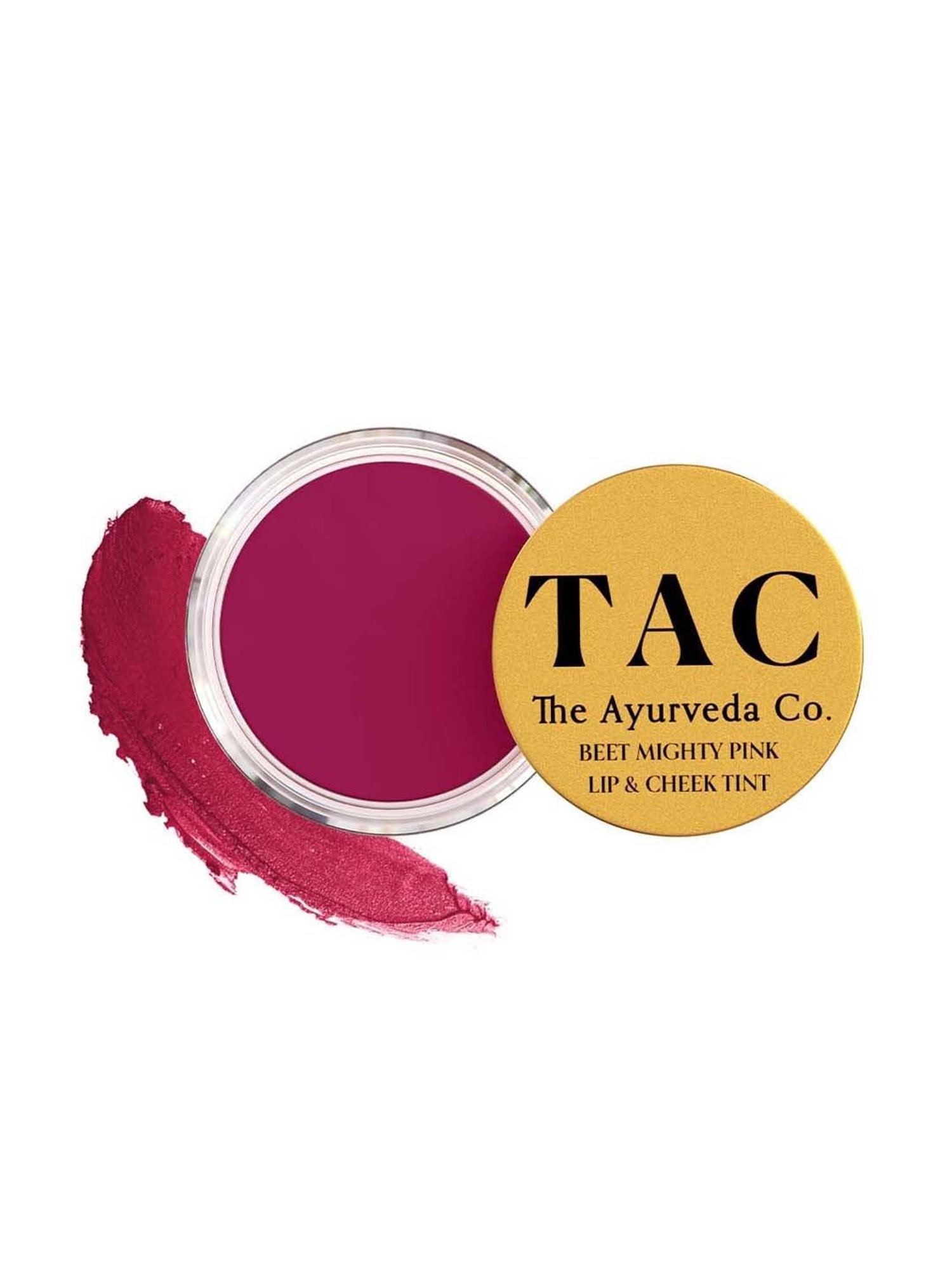 TAC - The Ayurveda Co. Beet Mighty Pink Lip & Cheek Tint- 10 gm