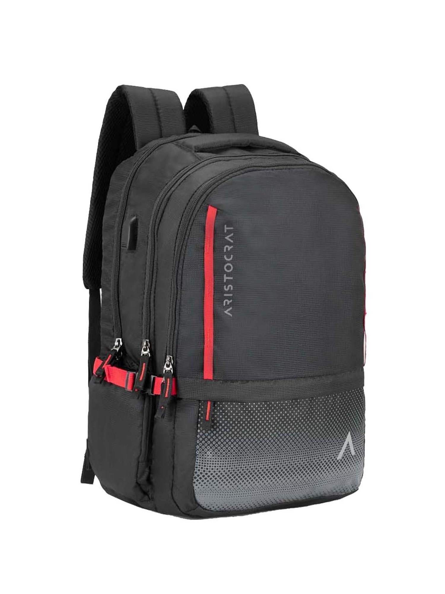Aristocrat 28 Ltrs Black Medium Laptop Backpack