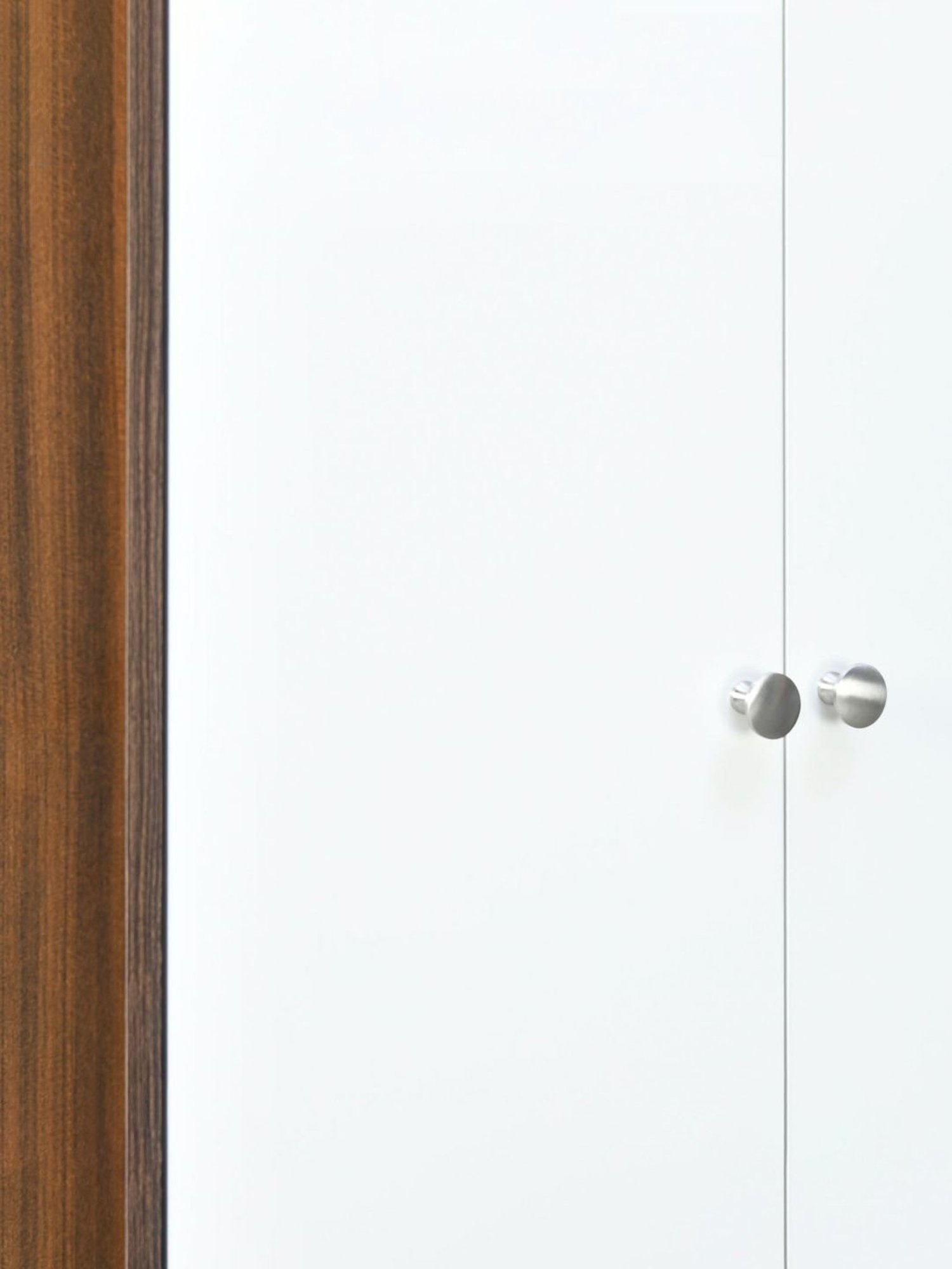 @home Astero Walnut Brown & White Engineered Wood Shoe Cabinet