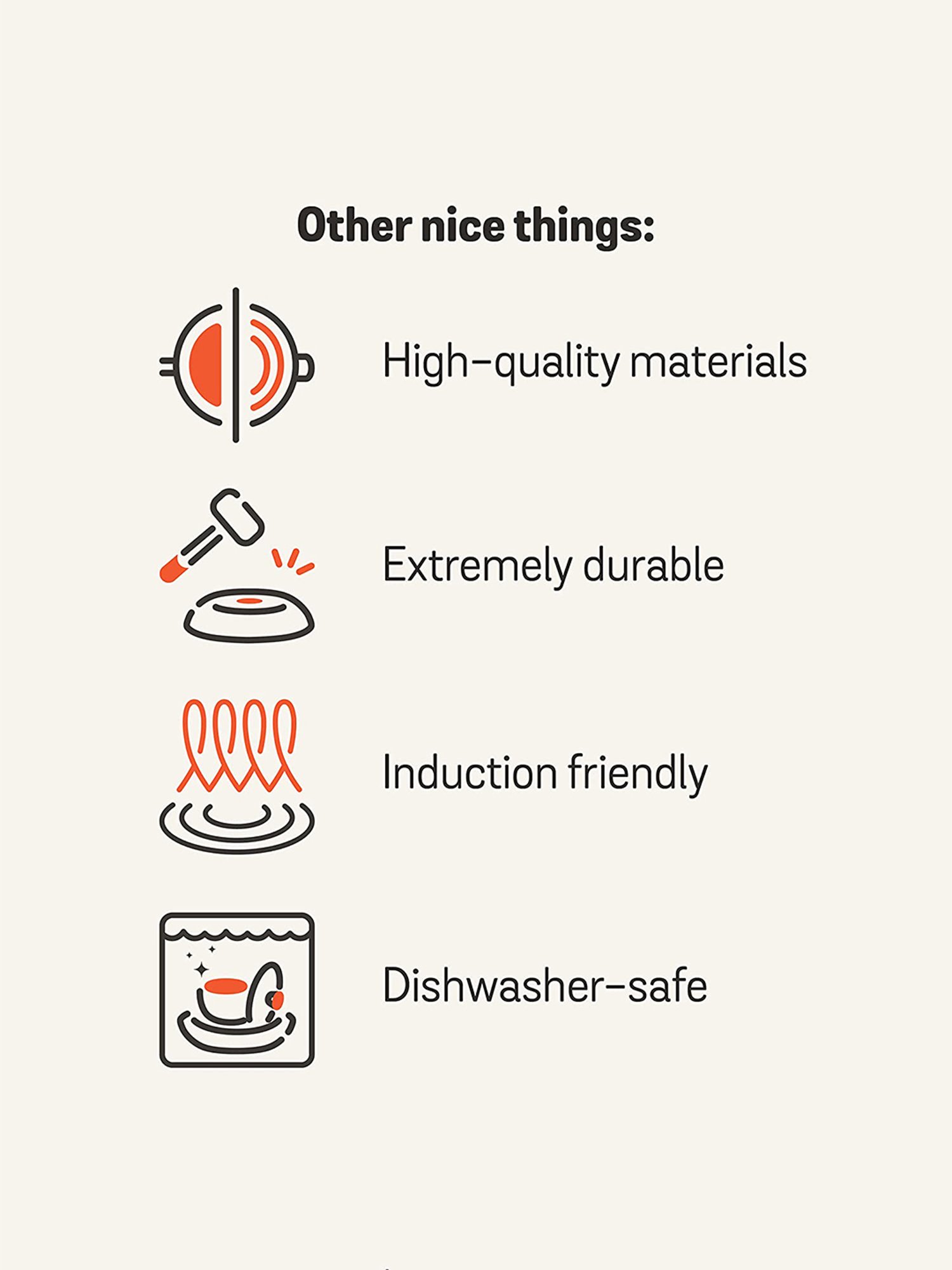 Meyer Accent Series Stainless Steel Stockpot, 6.5 Litres, Matte Black