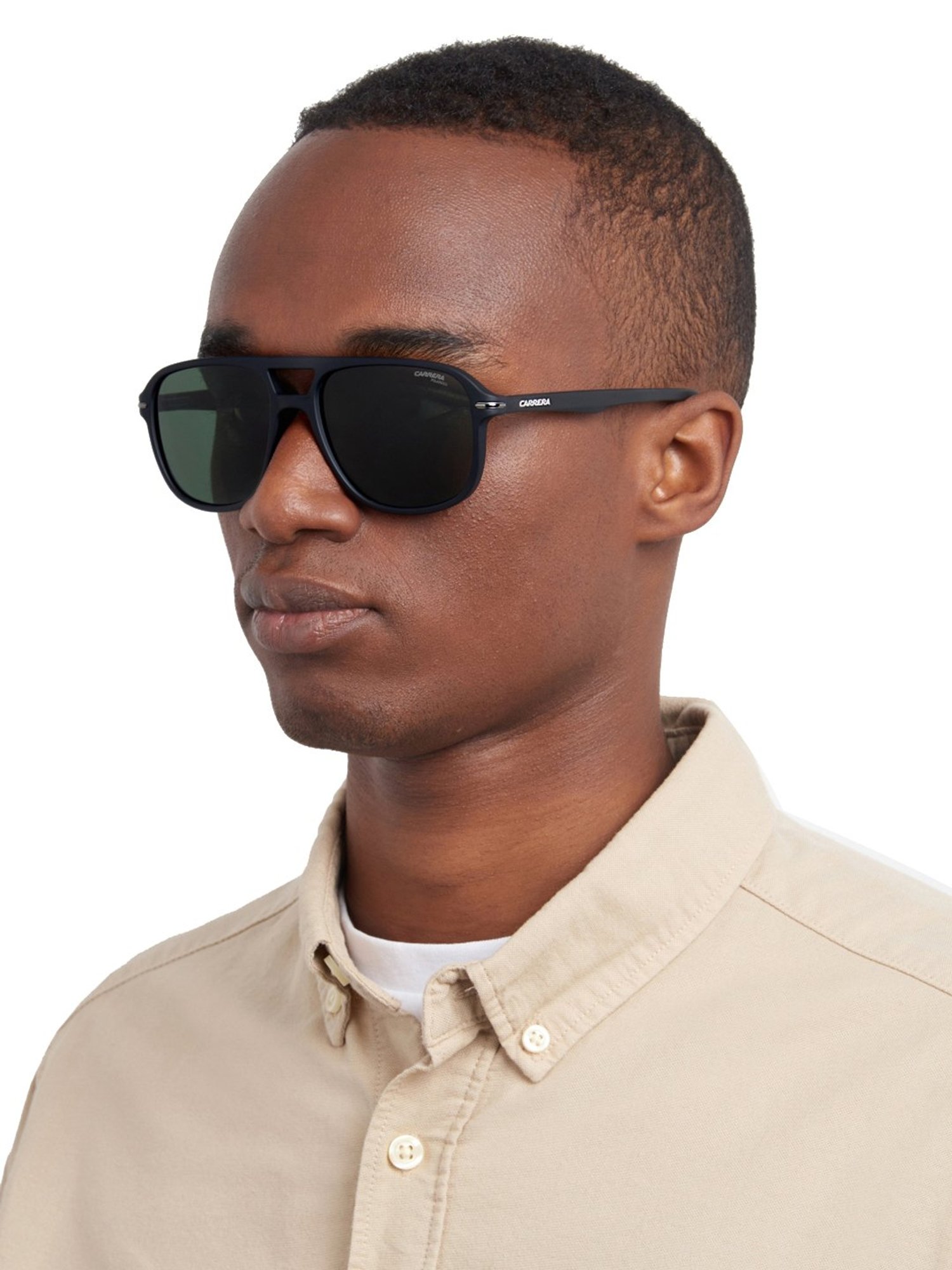 Carrera 20489300356UC Green Polarized Aviator