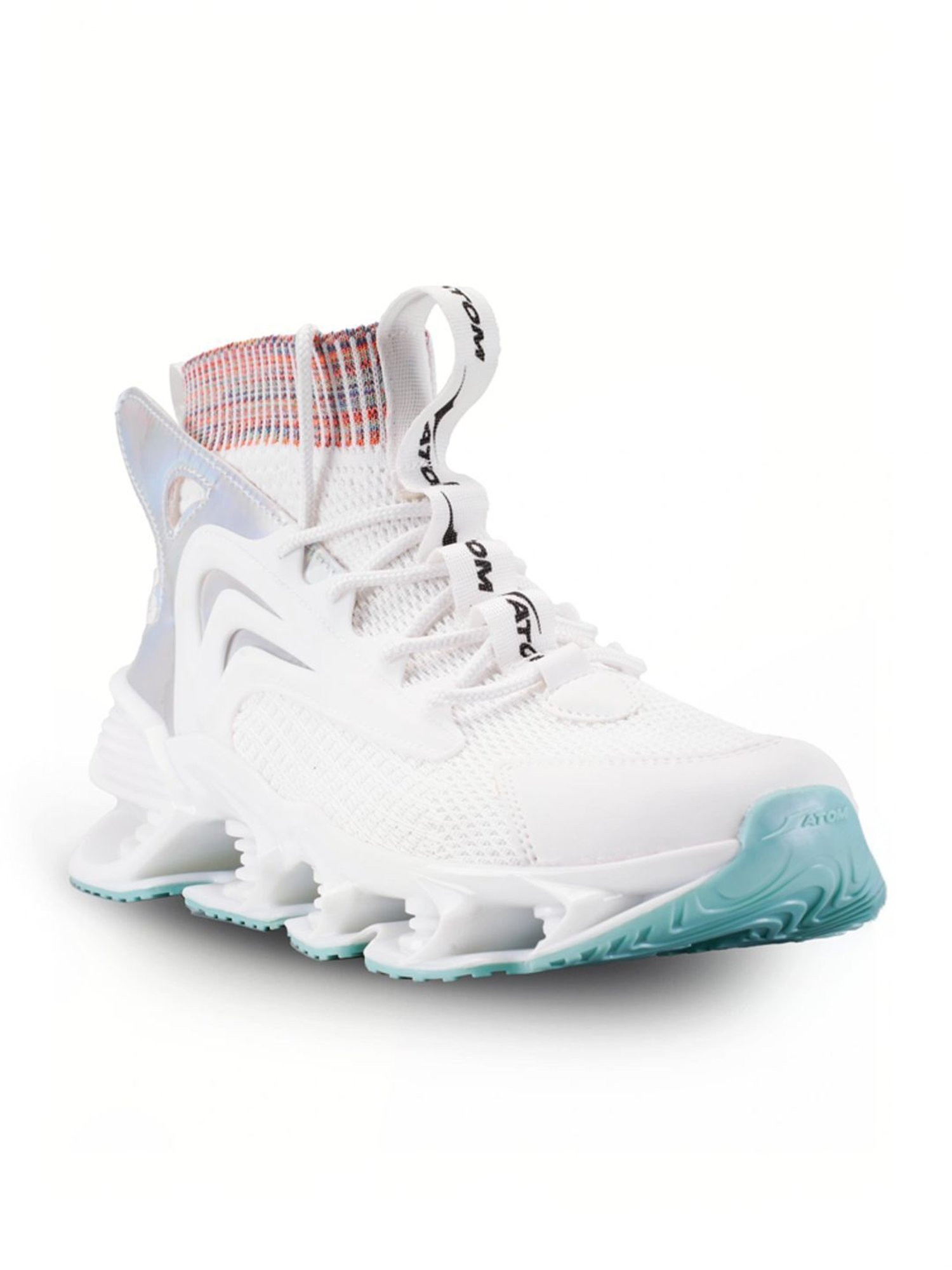 Atom Men's Spring Edge Alpha 1 White Running Shoes