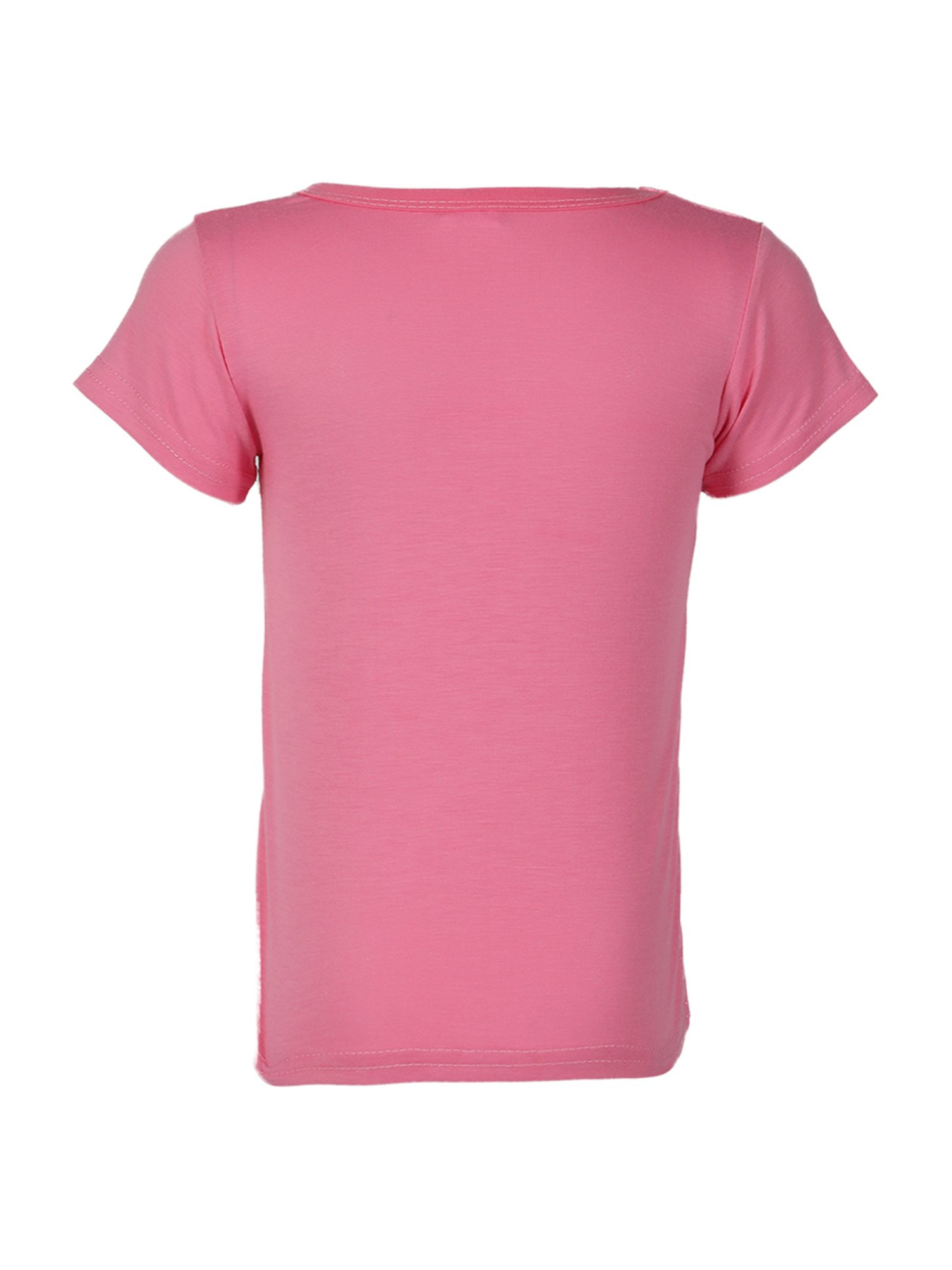 Passion Petals Kids Pink Cotton Printed Top