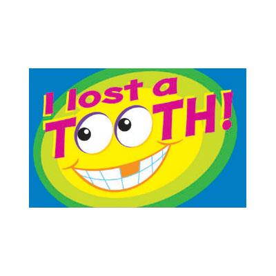 TREND ENTERPRISES INC. T-47313 APPLAUSE STICKERS I LOST A TOOTH