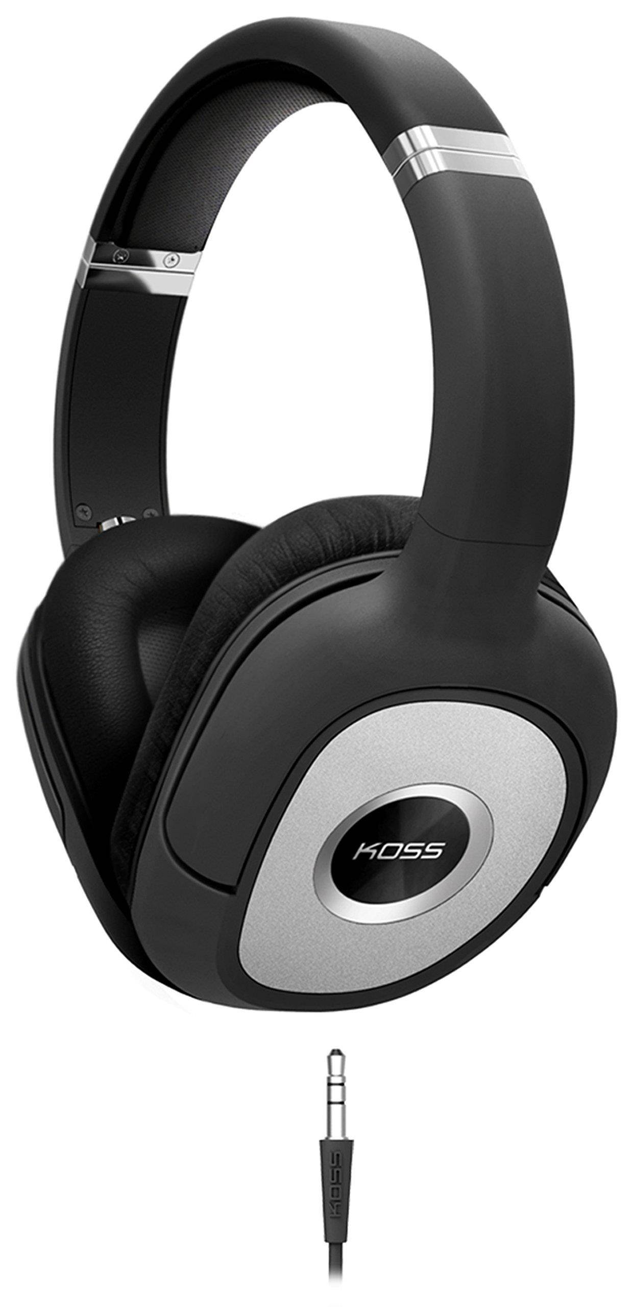 Koss SP540 Full Size Dynamic Headphones (Black with Silver Accents)