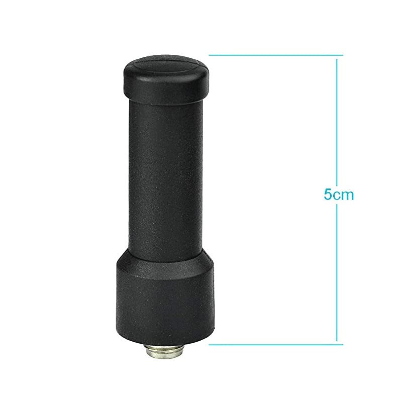 Dual Band VHF UHF 136174MHz 400470MHz Ham Radio Antenna Handheld Two Way Radio Walkie Talkie SMA Female Mini Rubber Antenna 2Pack for Kenwood Wouxun Baofeng BFF8HP UV5R UV82 BF888S GT3
