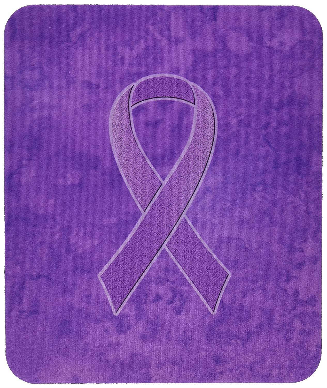 Caroline's Treasures Lavender Ribbon for All Cancer Awareness Mouse Pad/Hot Pad/Trivet (AN1200MP)