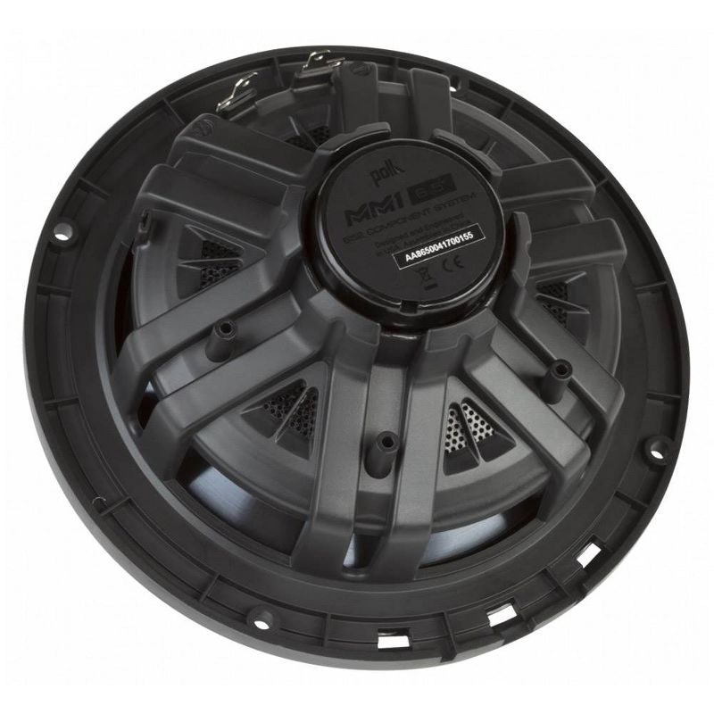 Polk Audio MM1 Series 6.5 Inch 375W Component Marine Boat ATV Speakers System
