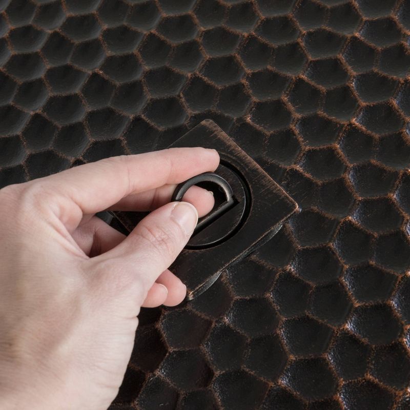 Weyland Rectangle Aluminum LPG Fire Pit - Fire Sense