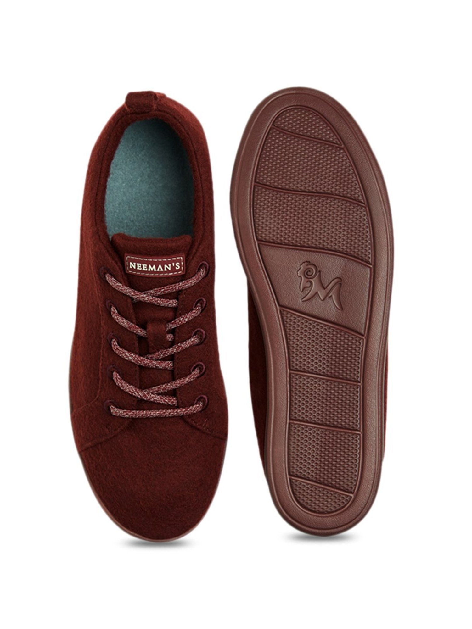Neemans Earth Red Casual Sneakers