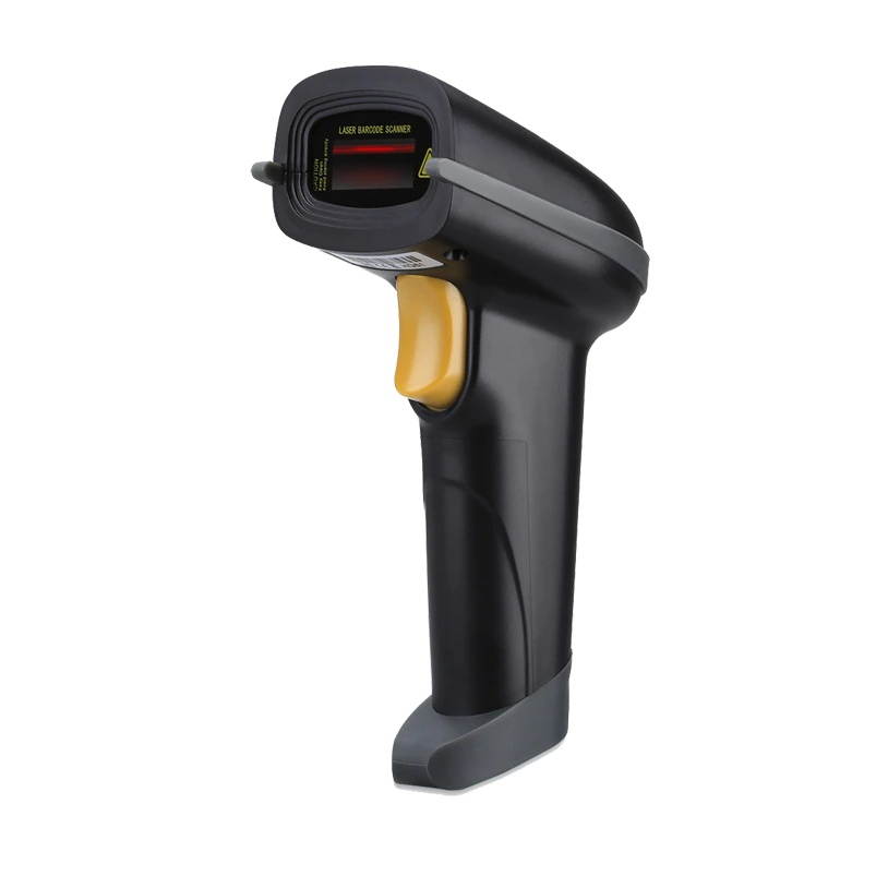 handheld Portable rugged barcode scanner reader wired bluetooth 2.4G wireless modes 1d code laser  from suppliers