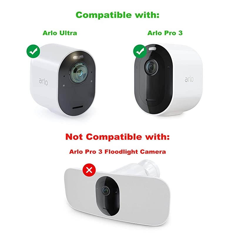 Arlo Ultra Cable Taken Weatherproof OutdoorIndoor Magnetic Charging Cable and Power Adapter for Arlo Ultra 4K Security Camera Black