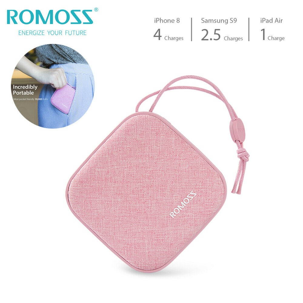 Portable Power Bank 2 USB 2.1A Stylish Battery Charger For Mobile Phone