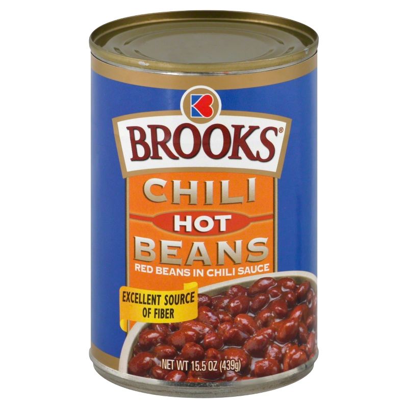 Brooks Chili Beans Hot 15.5oz
