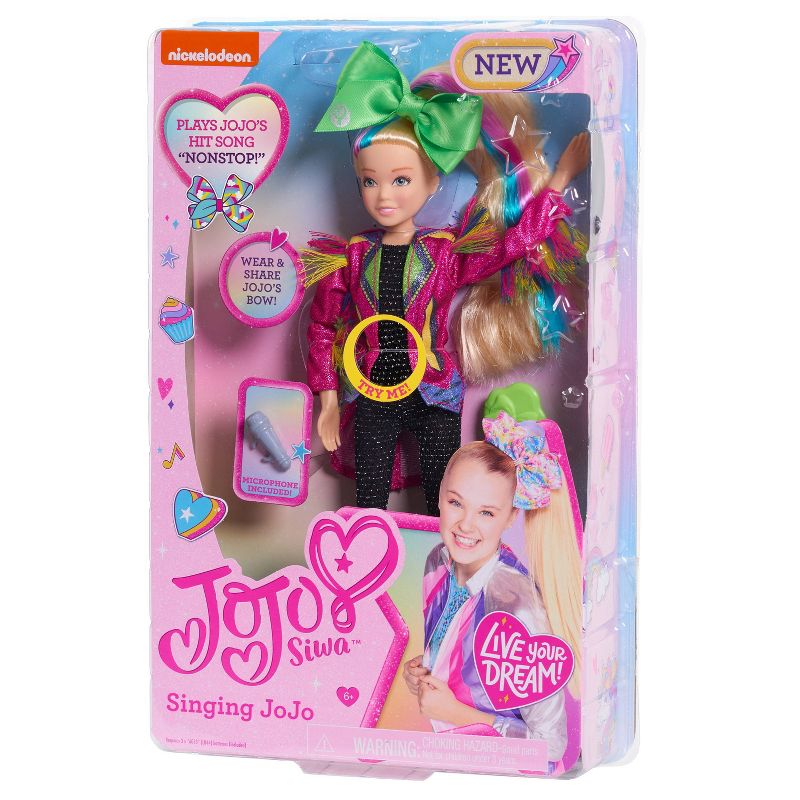 Nickelodeon JoJo Siwa Singing Non Stop Fashion Doll