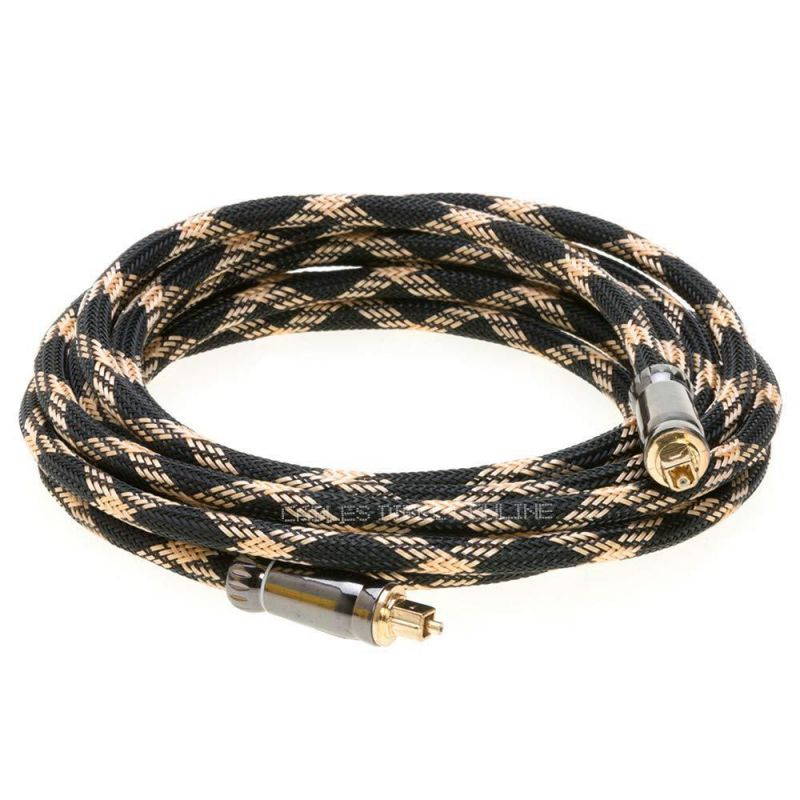 12ft Premium Toslink Digital Optical Audio Cable (S/PDIF)