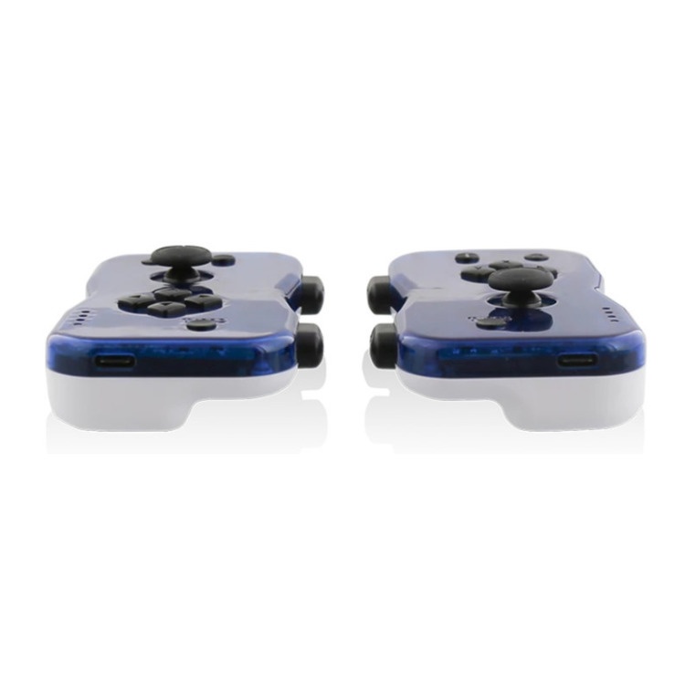 Nyko Dualies Pair of Motion Controllers with Included USB Type-C Charging Cable, Joy-Con Alternative for Nintendo Switch Blue/White