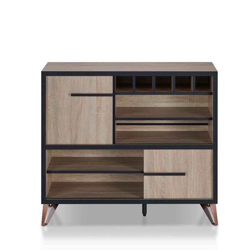 Carmel Sideboard Dark Brown/Black - Chique