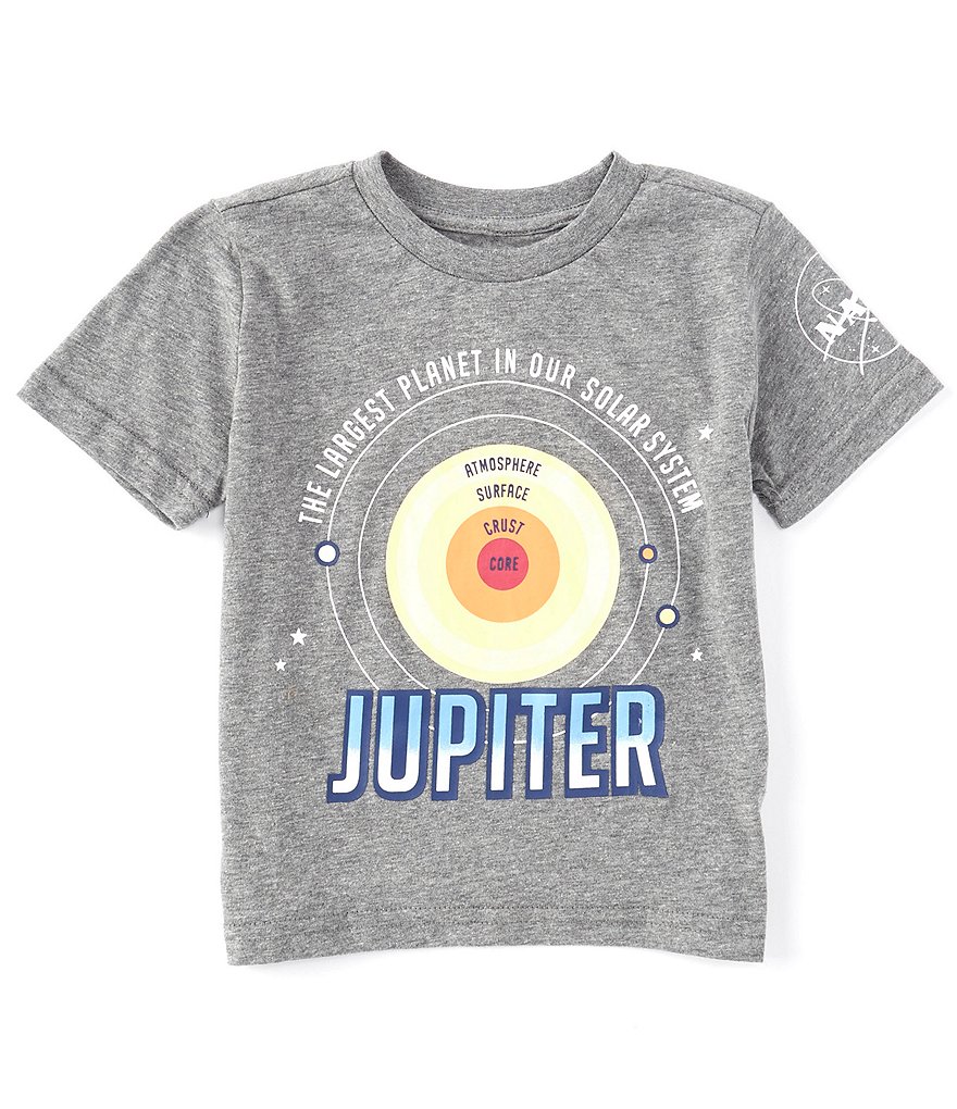 Hollywood Little Boys 4-7 Short-Sleeve NASA Jupiter Tee