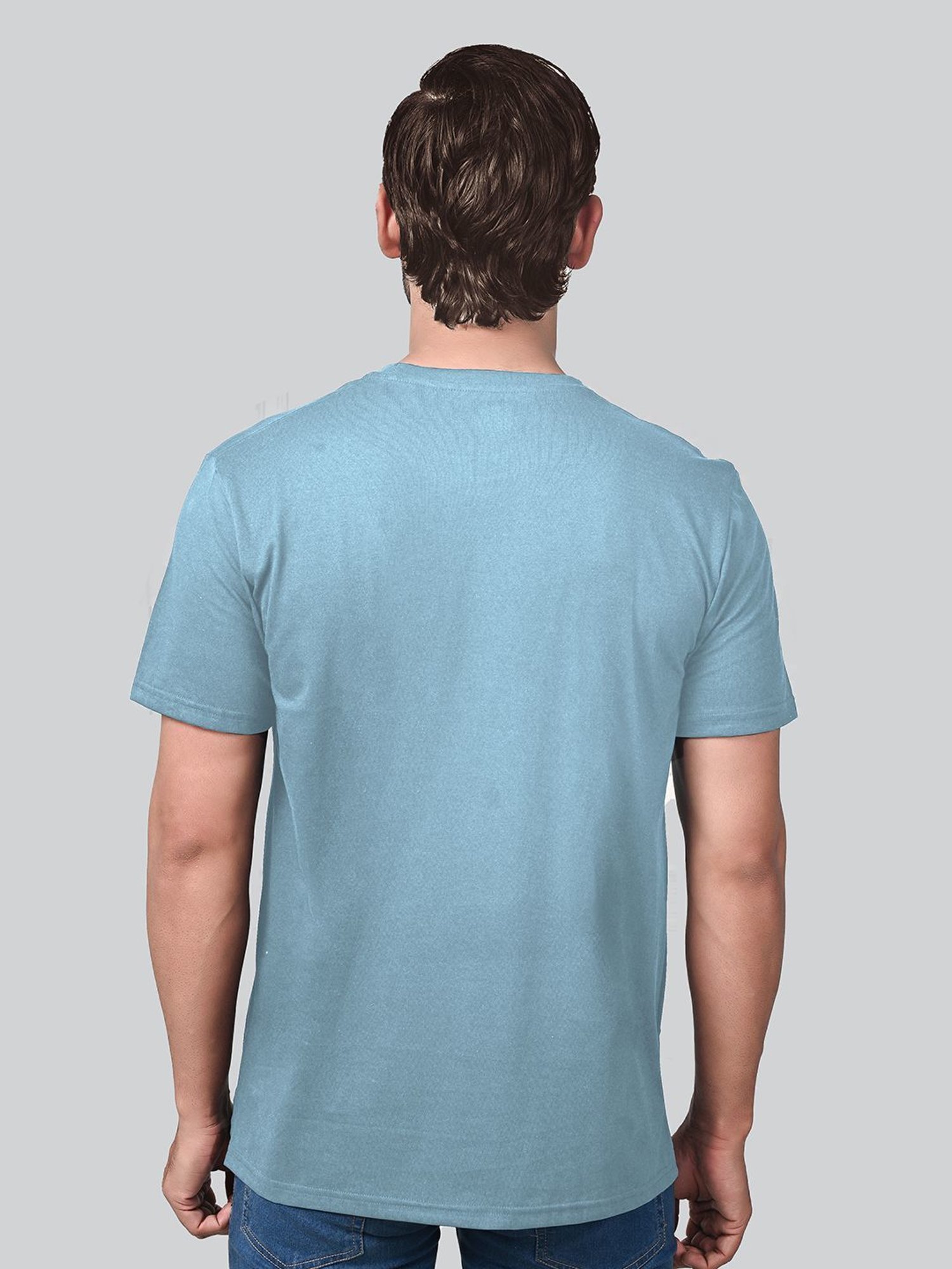 Lux Nitro Navy & Sky Regular Fit T-Shirt