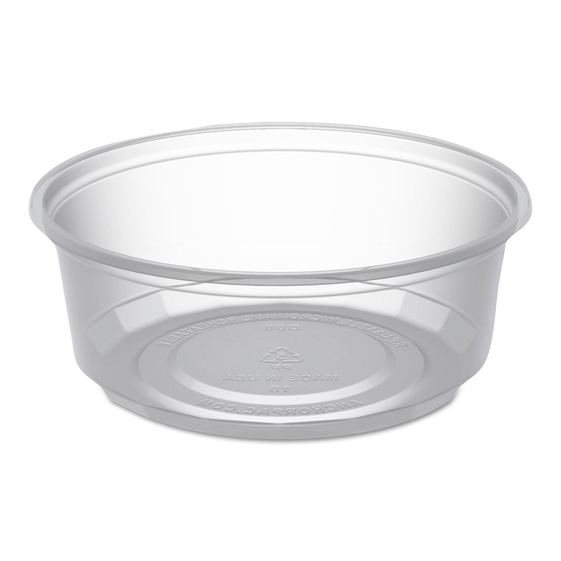 Anchor Packaging D08CR Microlite 8 oz. Clear Cup