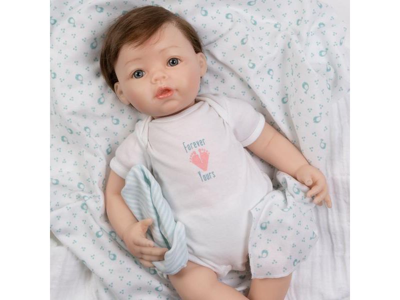 Paradise Galleries Realistic Newborn Doll - Forever Yours Believe, 7-Piece Reborn Doll Gift Set with Magnetic Pacifier