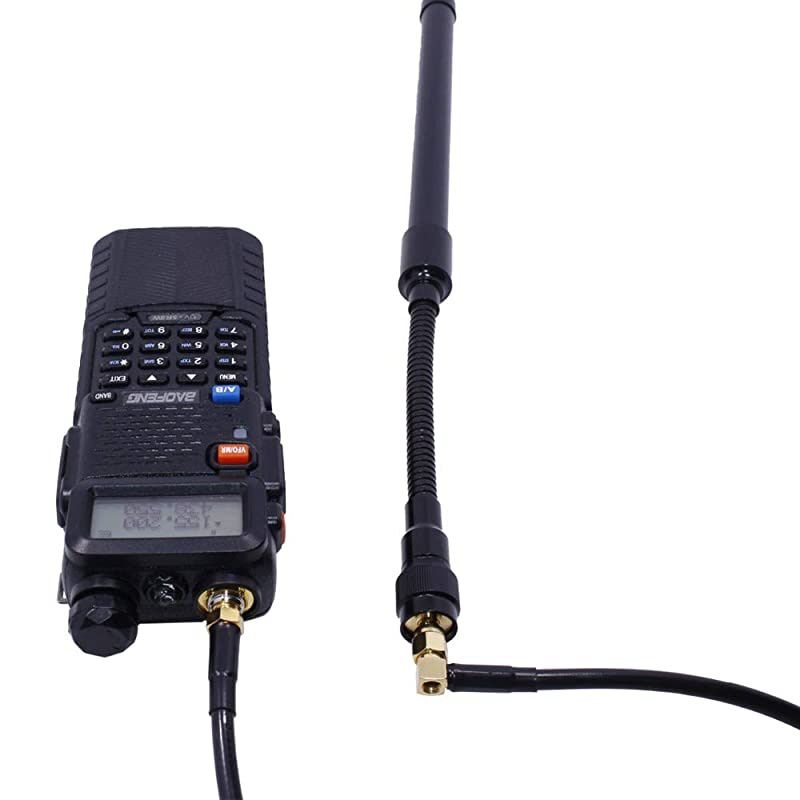 AR152 AR148 Tactical Antenna SMAFemale Coaxial Extend Cable for Baofeng BF888S UV5R UV82 UV9R BFF8HP 2 Way Radio